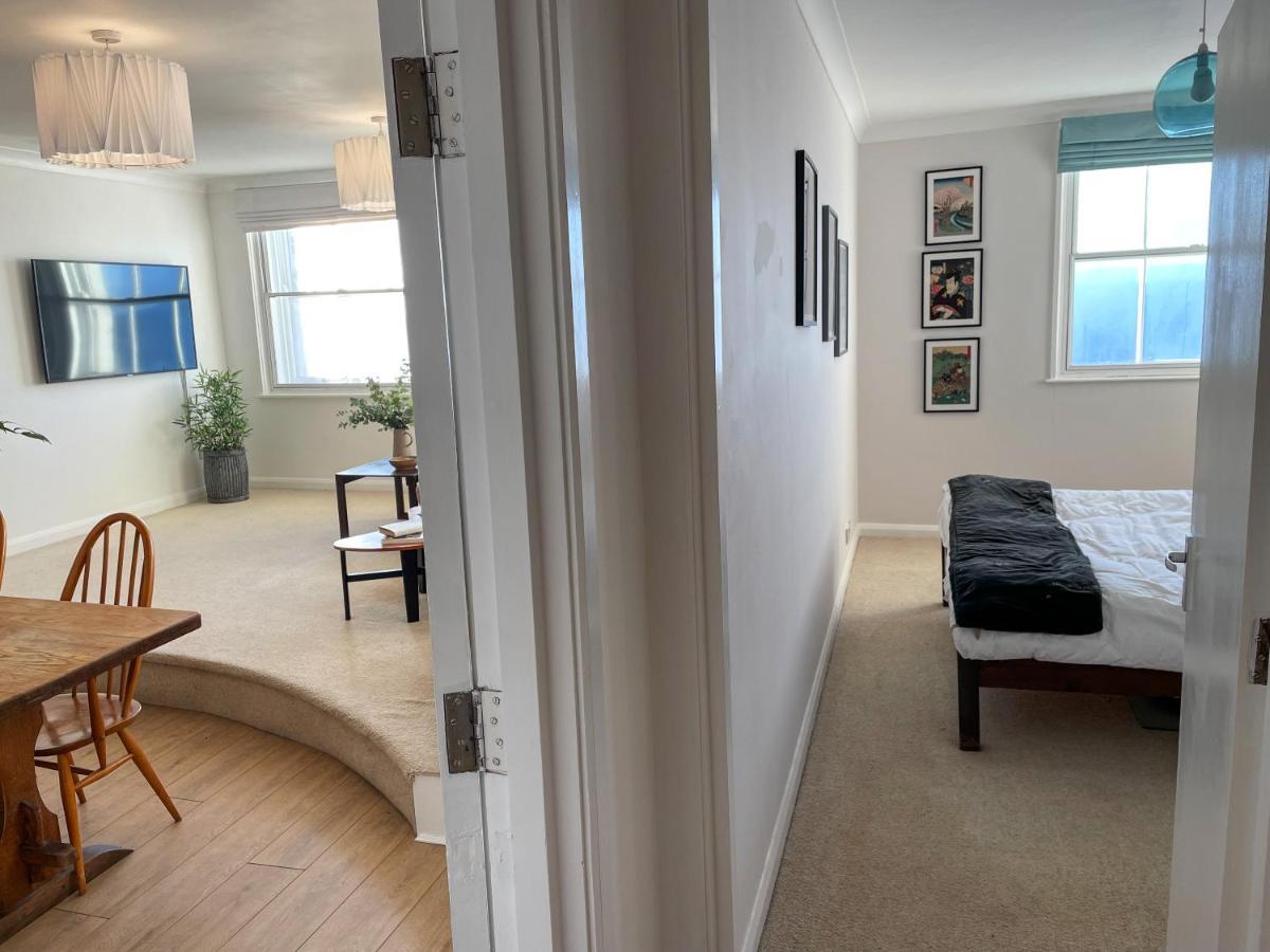 Stunning Seafront Flat,St Leonards Lägenhet Exteriör bild