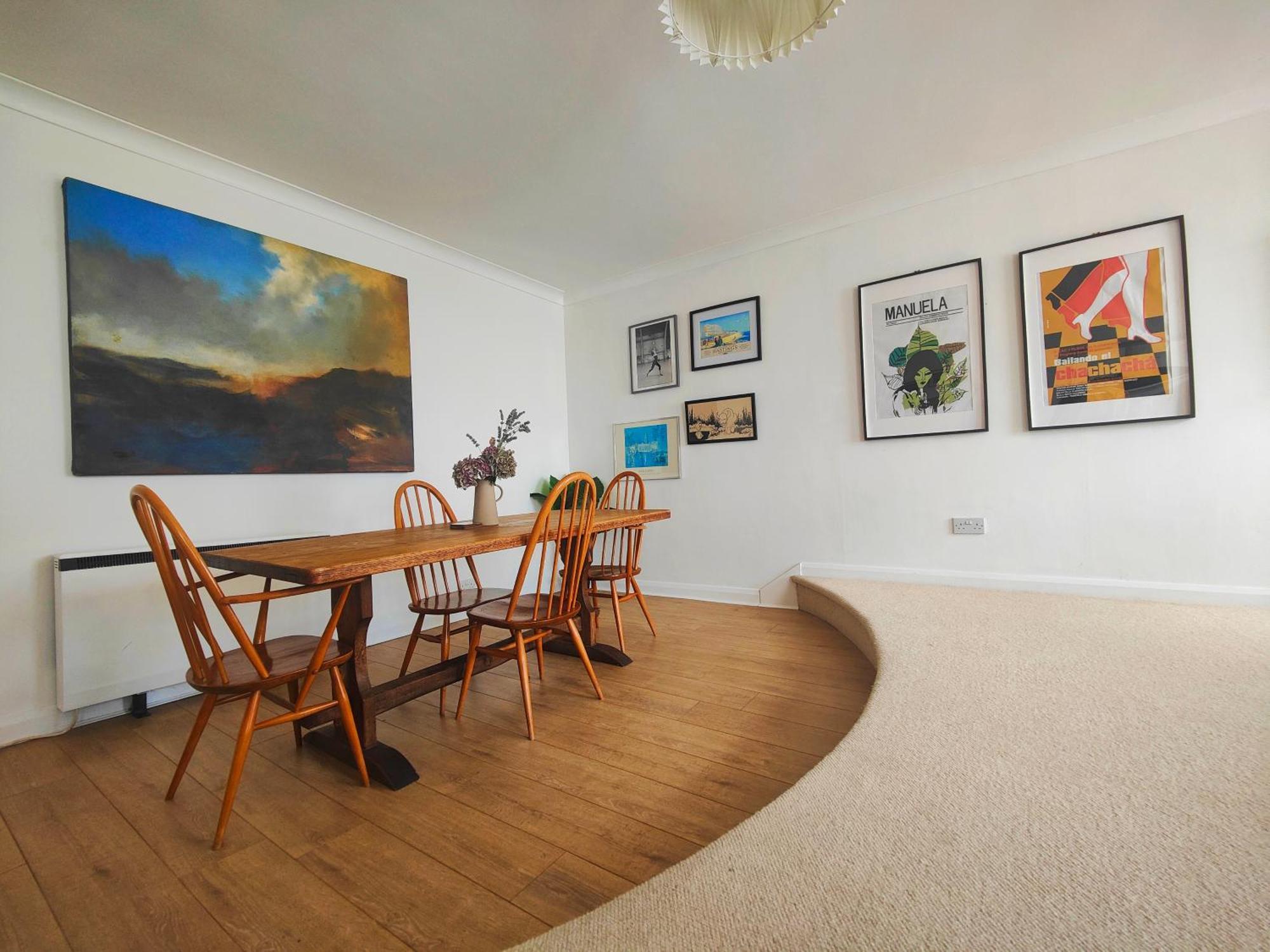 Stunning Seafront Flat,St Leonards Lägenhet Exteriör bild